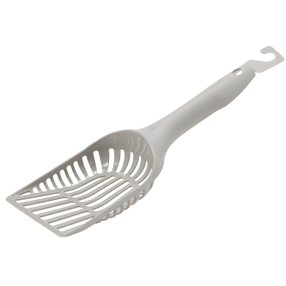 Pelle à litière pour chat 'Scoop', coloris gris - M