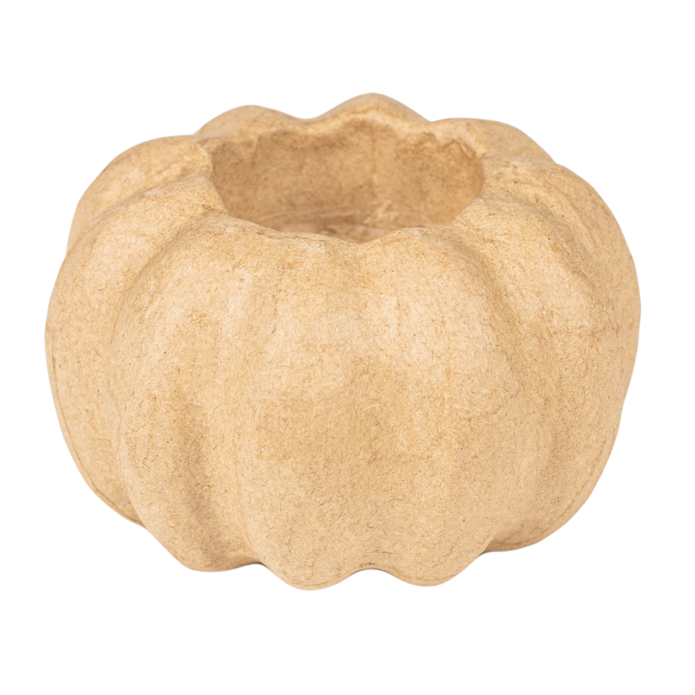 Décoration Halloween : bougeoir citrouille DIY - L.9xl.9xH.5cm