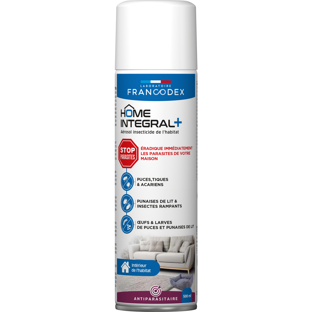Aérosol insecticide de l'habitat : Home integral+ - 500ml
