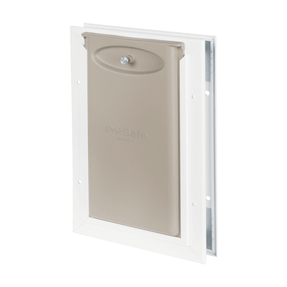 Porte Staywell pour animaux en aliminium gris S