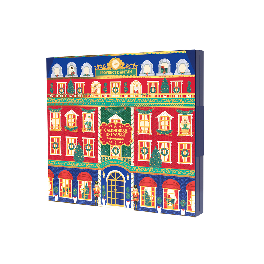 Calendrier de l'Avent : thés & tisanes bio - 24 sachets