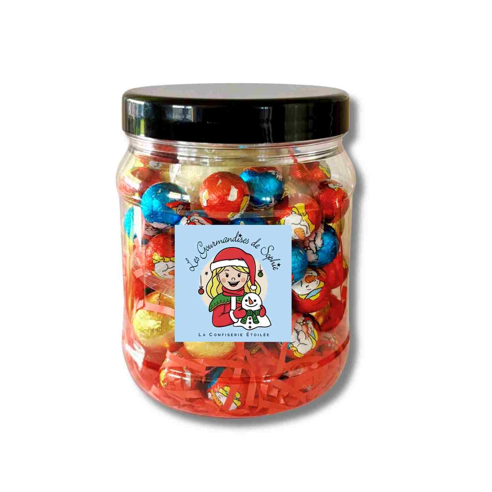Festi’bocal Noël : assortiment chocolats et boules coco - 380g
