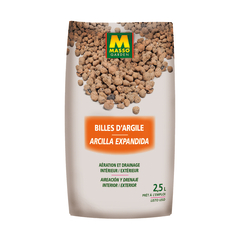 Billes d’argile, coloris ocre - 2,5L
