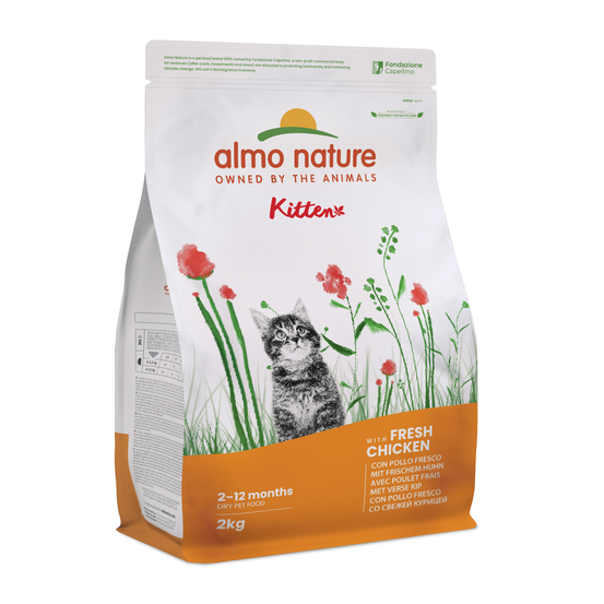 Croquettes pour chaton 'Life Maintenance', au poulet - 2kg
