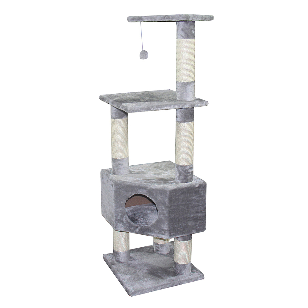 Arbre à chat Classic Loonaa 40x40x135cm gris