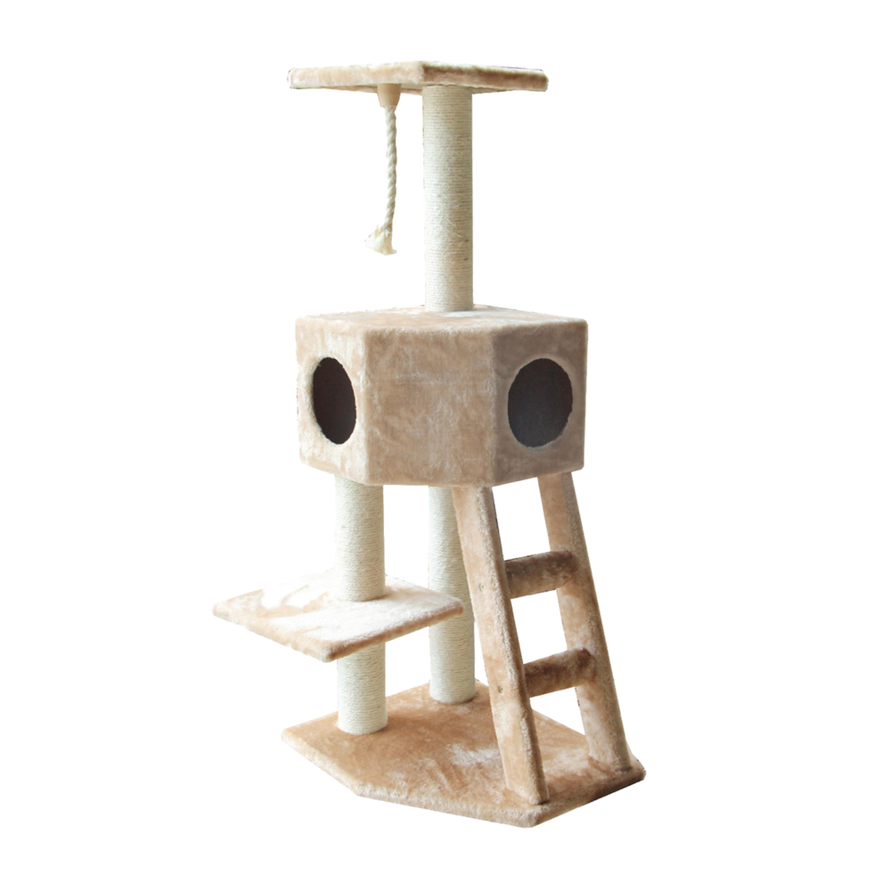 Arbre à chat Classic Rover 50x40x120cm gris