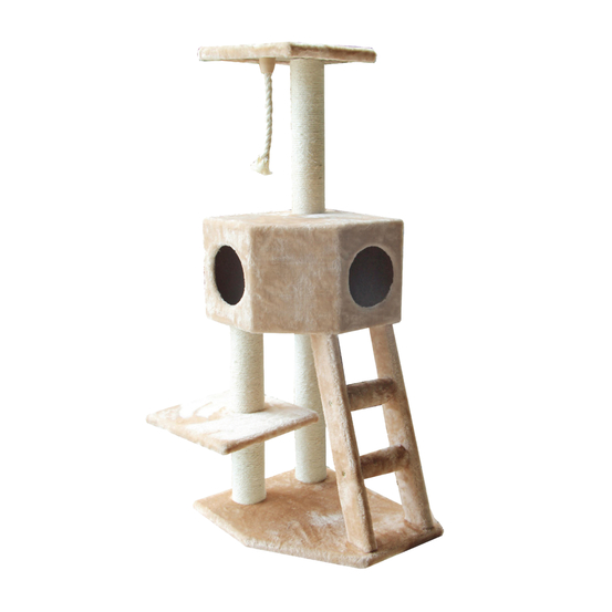 Arbre à chat Classic Rover 50x40x120cm gris