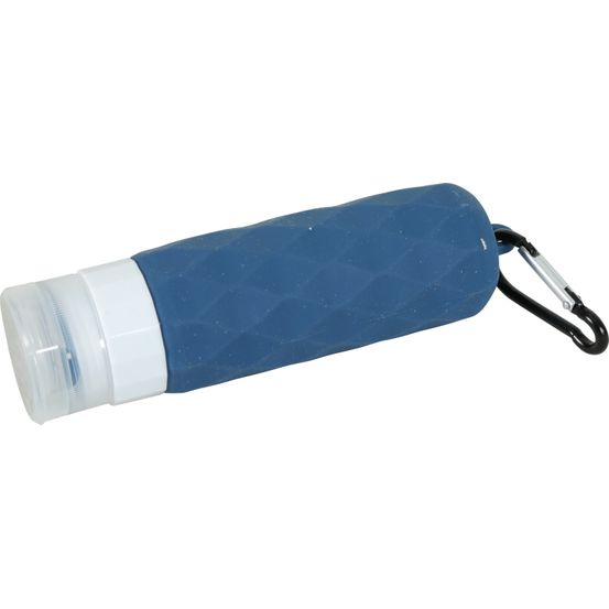 Bouteille rince urine pour chien bleu marine