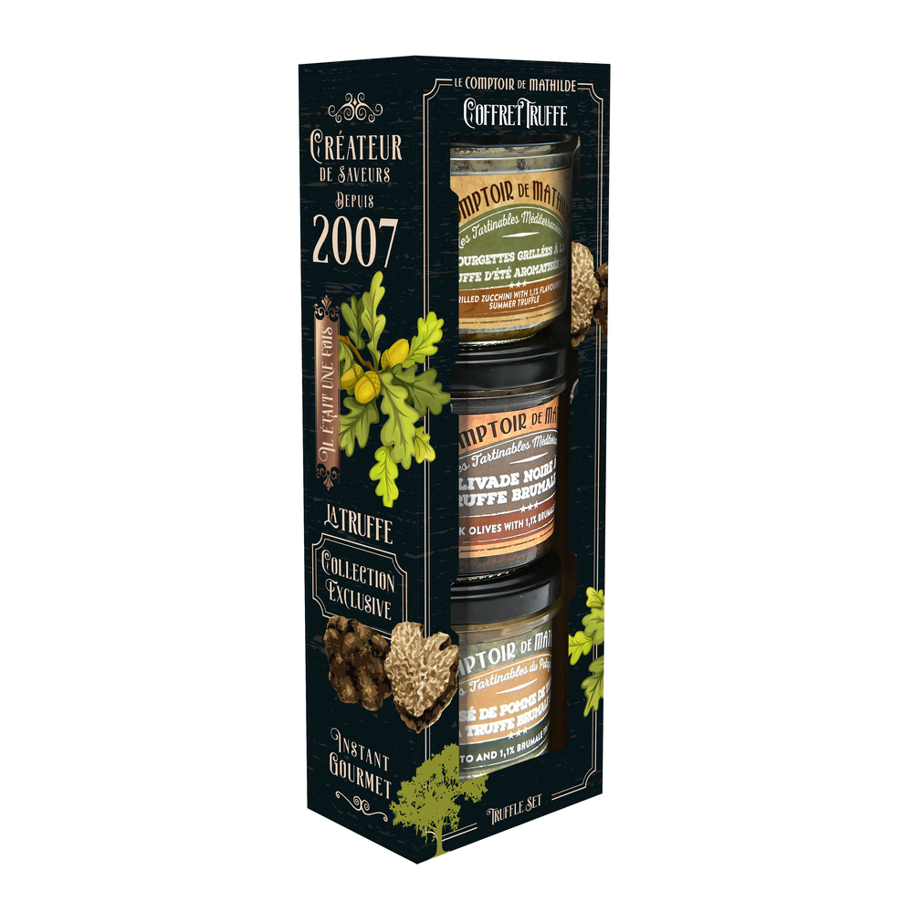 Coffret tartinables à la truffe - 3x90g