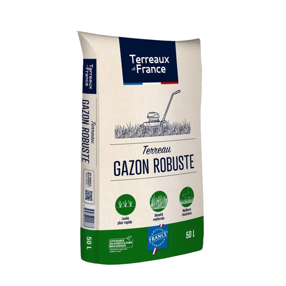 Terreau gazon - "Terreau de Fabrice" - 50L
