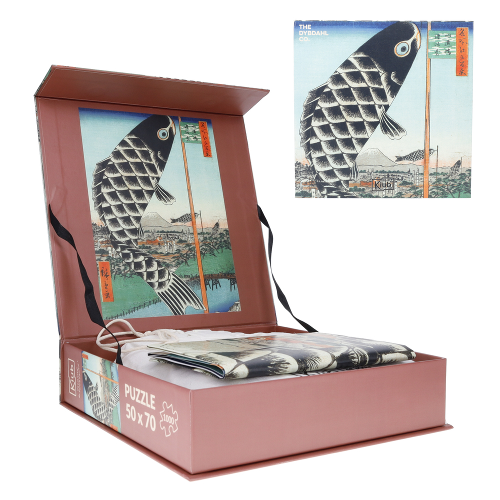 Puzzle 1000 pièces avec pochon 'Poisson' - L.70xl.50cm