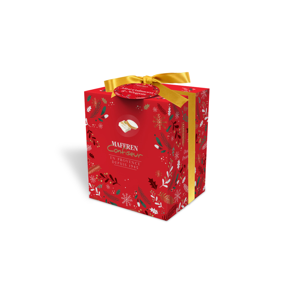 Coffret assortiment mini calissons et nougats - 200g