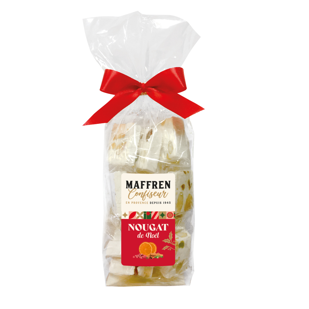 Sachet de nougat aux épices de Noël - 100g