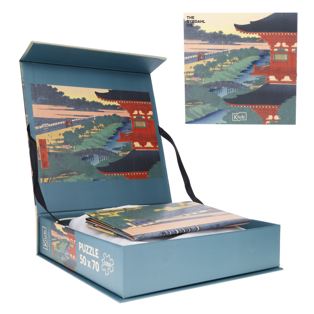 Puzzle 1000 pièces avec pochon 'Maison' - L.70xl.50cm