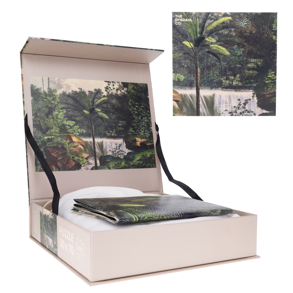 Puzzle 1000 pièces avec pochon 'Cascade' - L.70xl.50cm