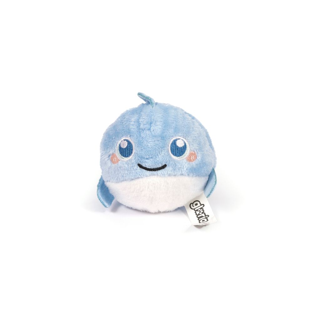 Jouet pour chien, peluche Jacala H.9cm - bleu