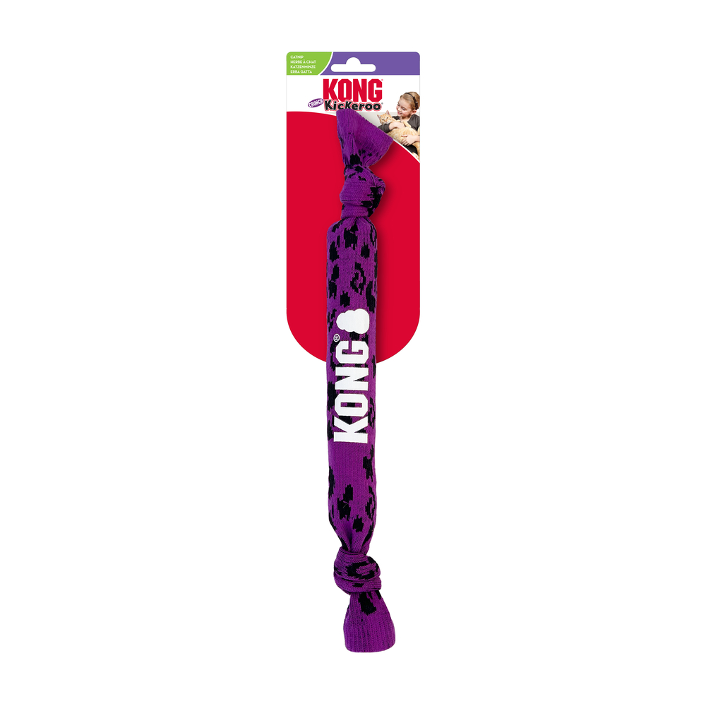 Jouet pour chat, kickeroo crunch violet