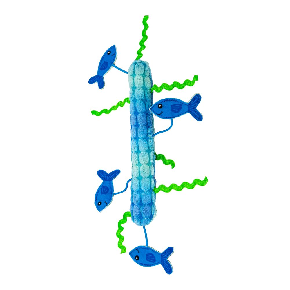 Jouet pour chat, poissons et algues H.26cm
