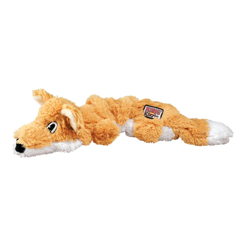 Jouet pourchien, renard 'Scrunch knots' S/M