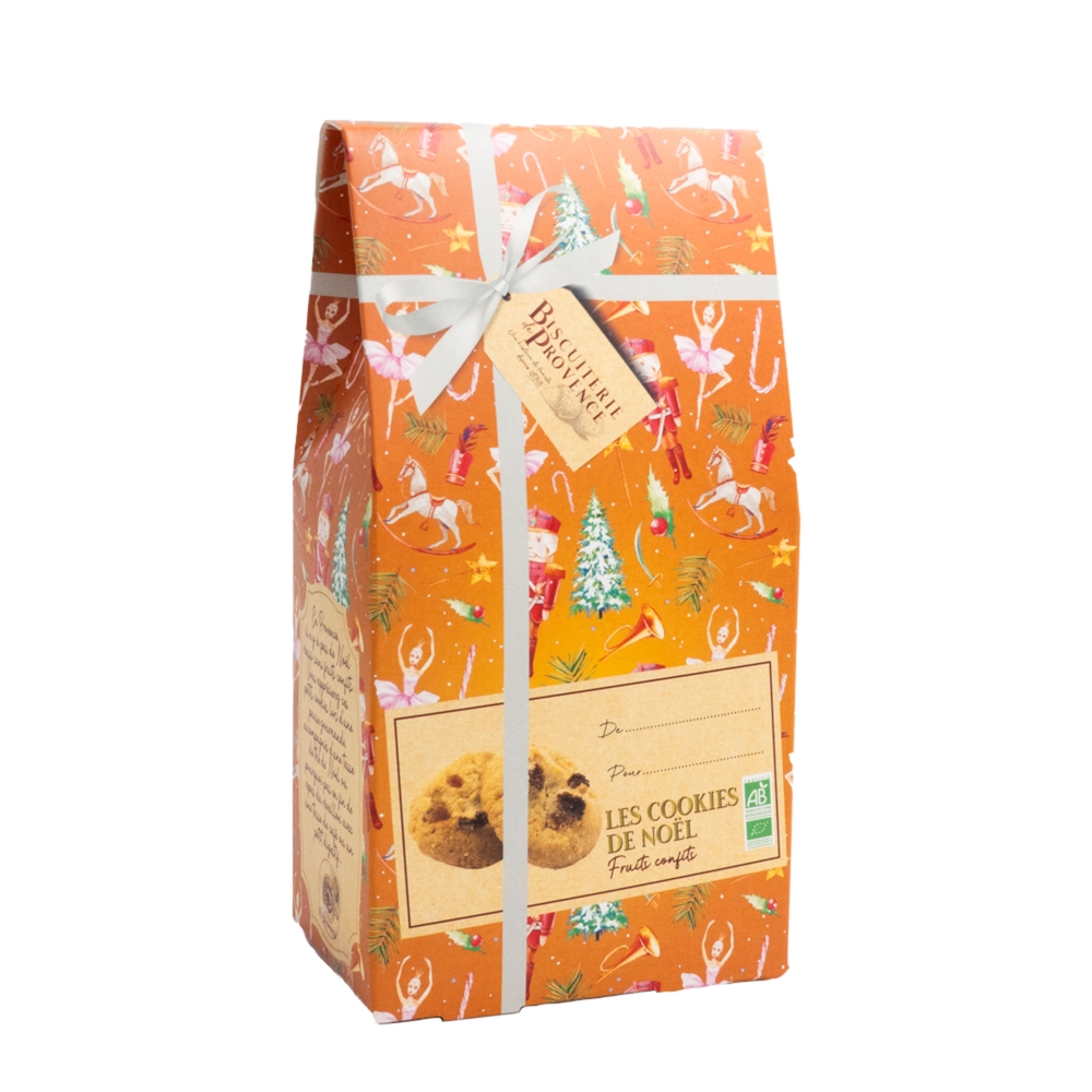 Cookies de Noël aux fruits confits - 120g