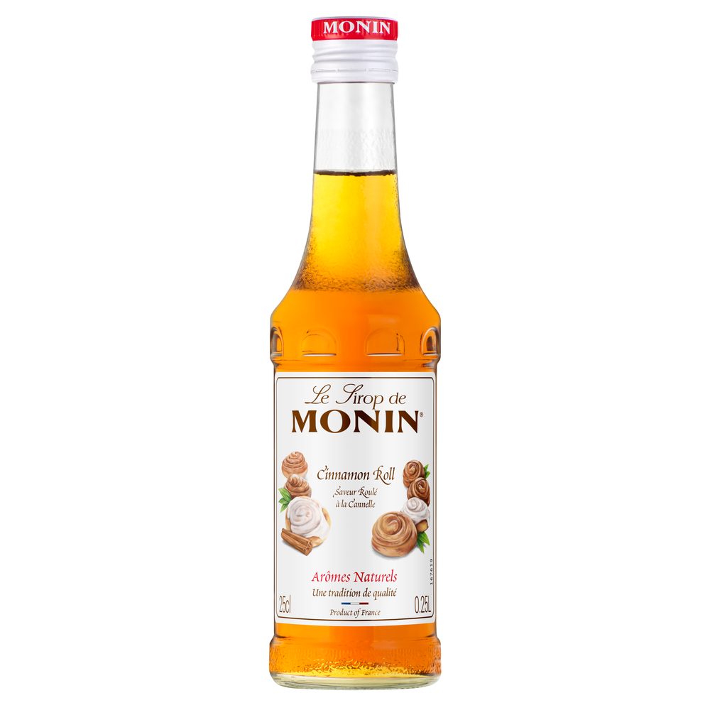 Sirop Monin, saveur roulé à la cannelle - 25cl