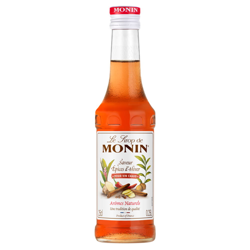 Sirop Monin, saveur épices d'hiver - 25cl