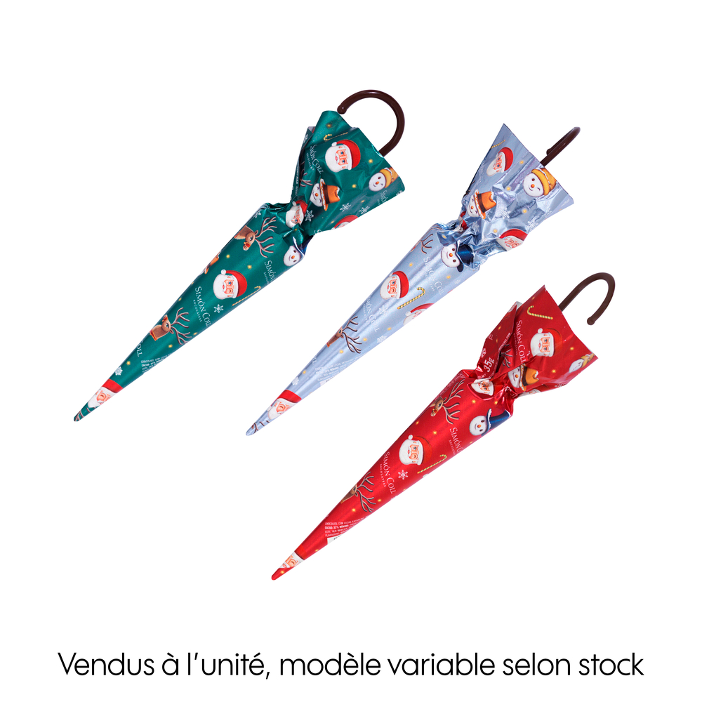 Mini parapluie en chocolat au lait - 35g