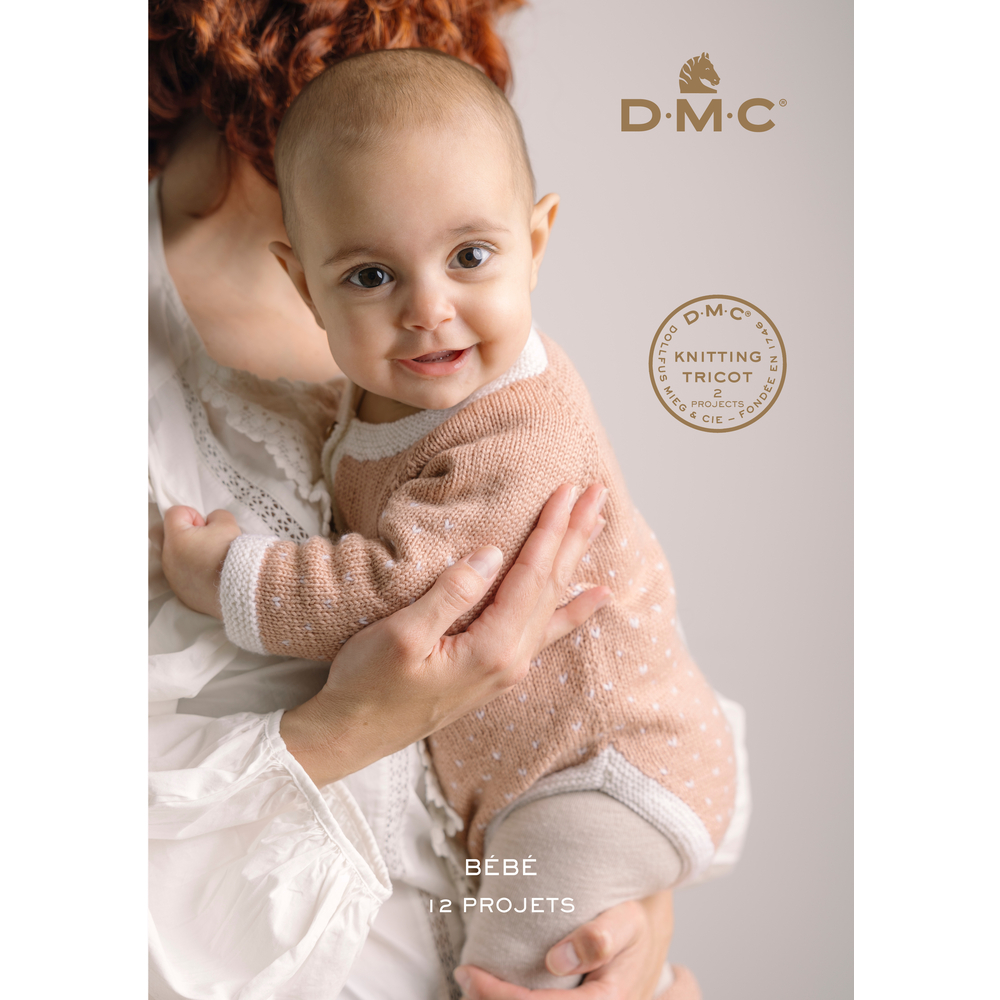 10 créations au tricot pour bébé : bonnet, chaussons et body