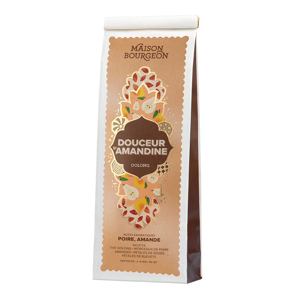 Thé Oolong 'Douceur d'amandine', poire et amande - 100g