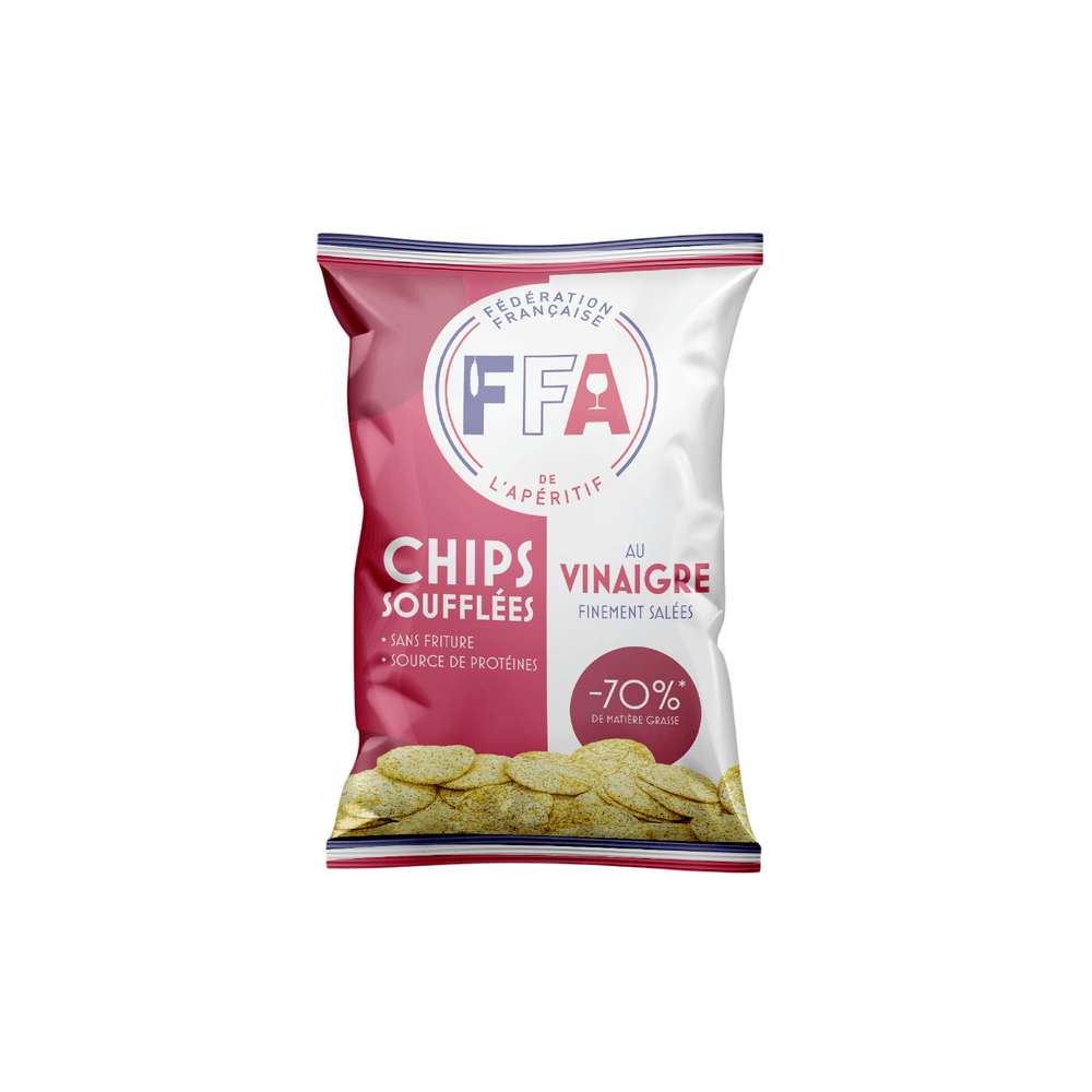 Chips soufflées au vinaigre 65g