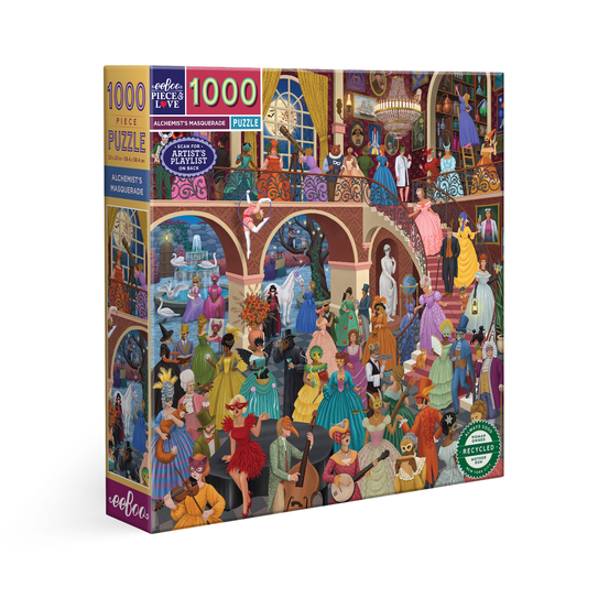 Puzzle Alchemists Masquerade, coloris mixte - 1000 pièces