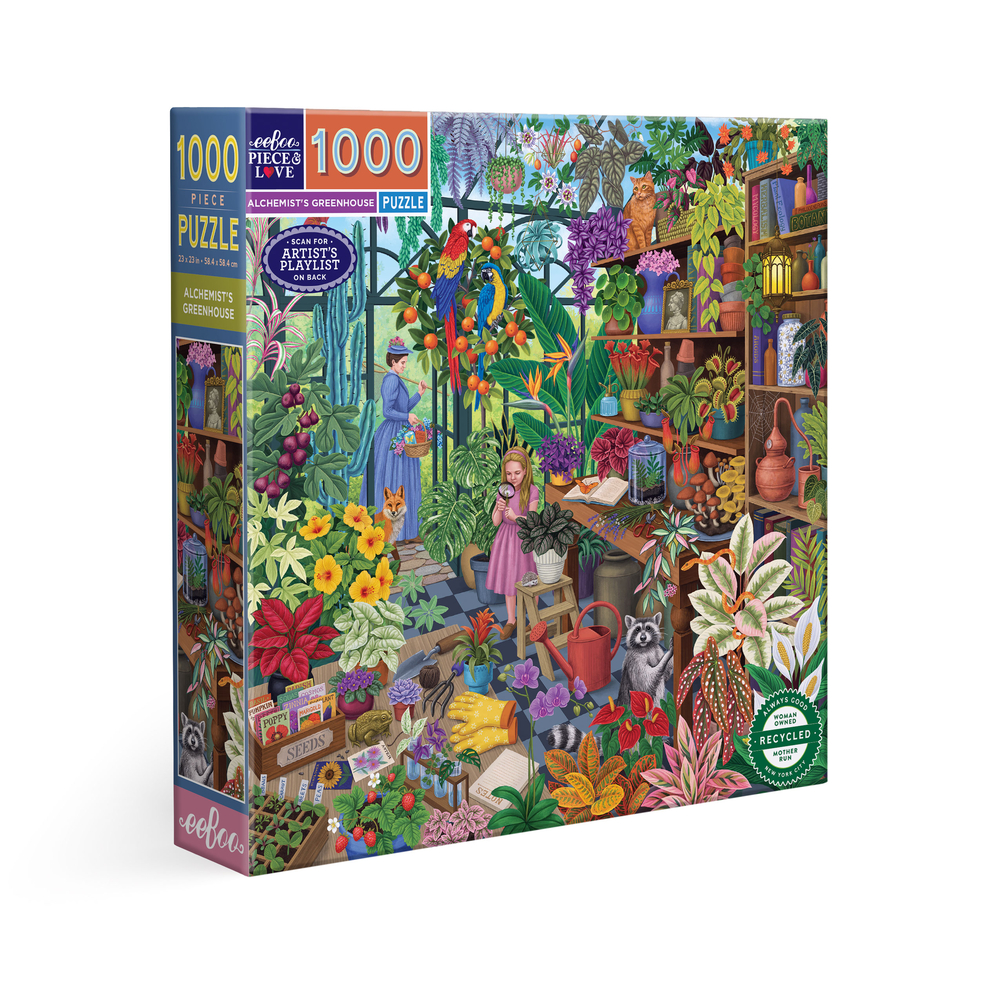 Puzzle Alchemists Greenhouse, coloris mixte - 1000 pièces