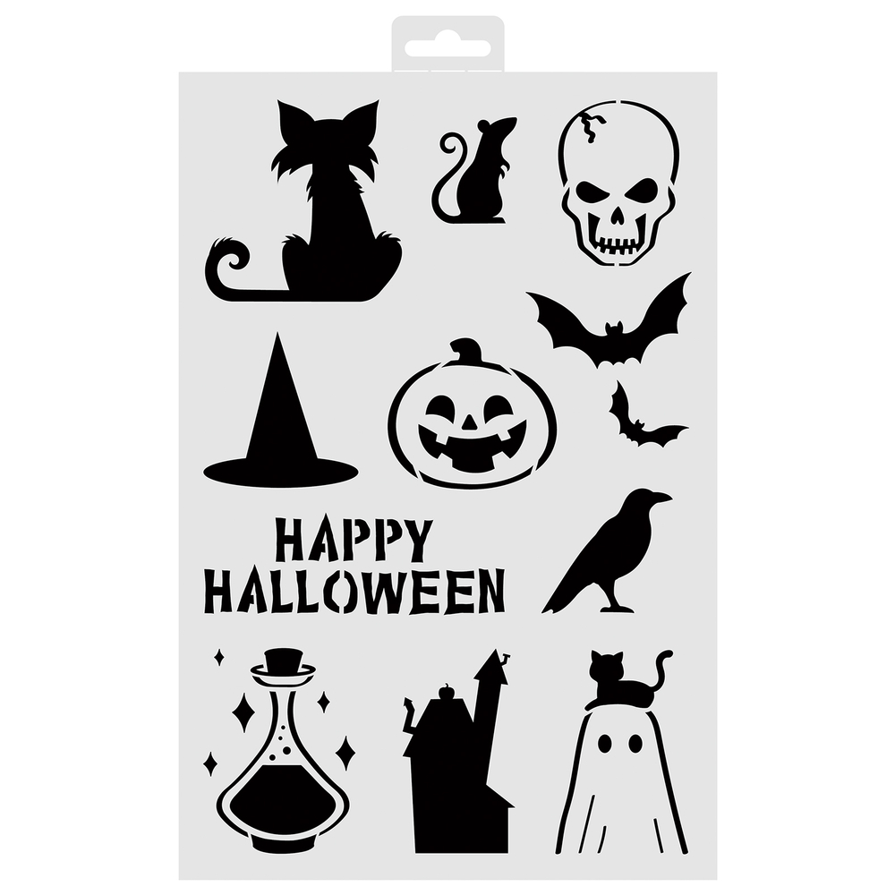 Pochoir décoratif 'Halloween' - l.30xH.20cm