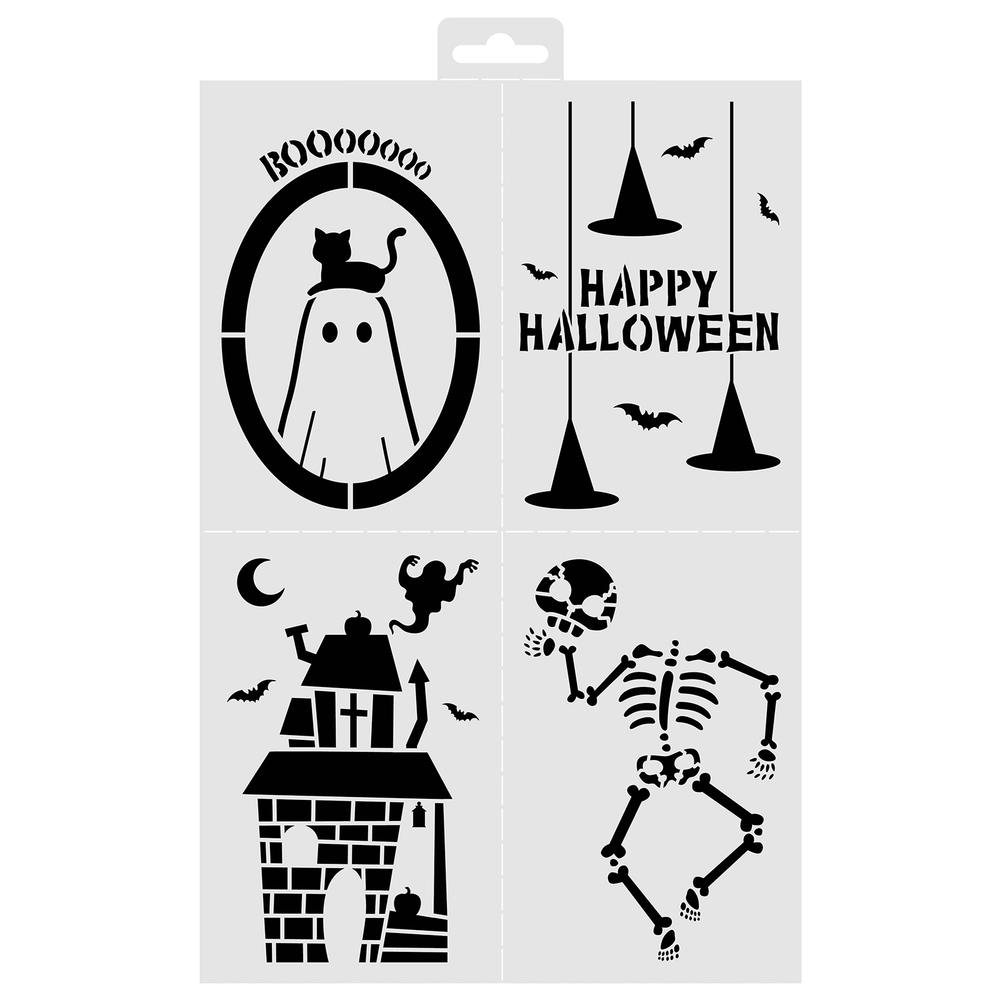Pochoir décoratif 'Halloween' -l.30xH.20cm