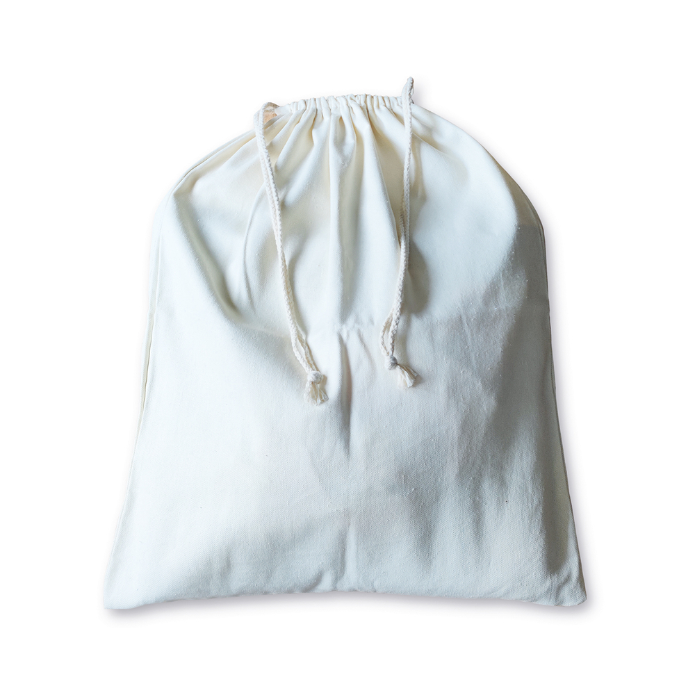 Pochon à décorer en coton, coloris écru - l.30xH.35cm