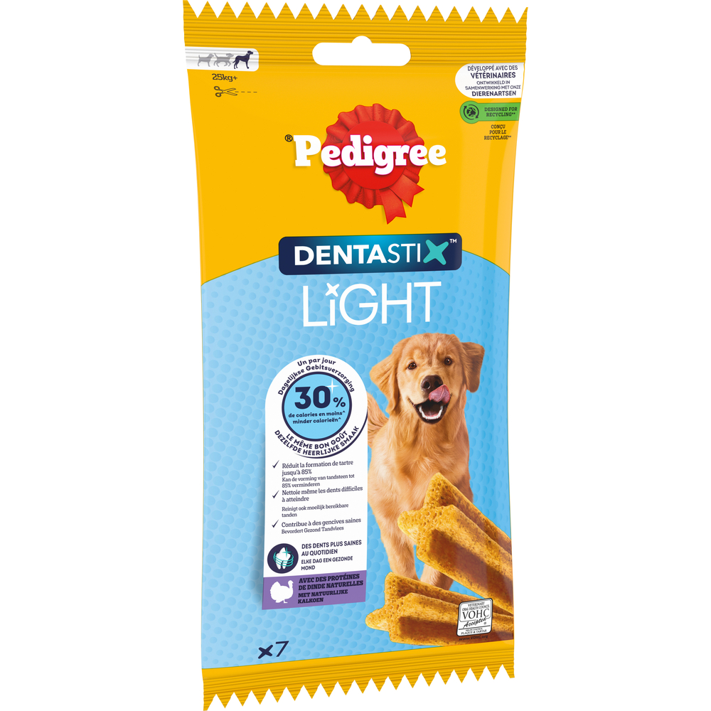 Bâtonnets Dentastix Light pour grand chien - x7