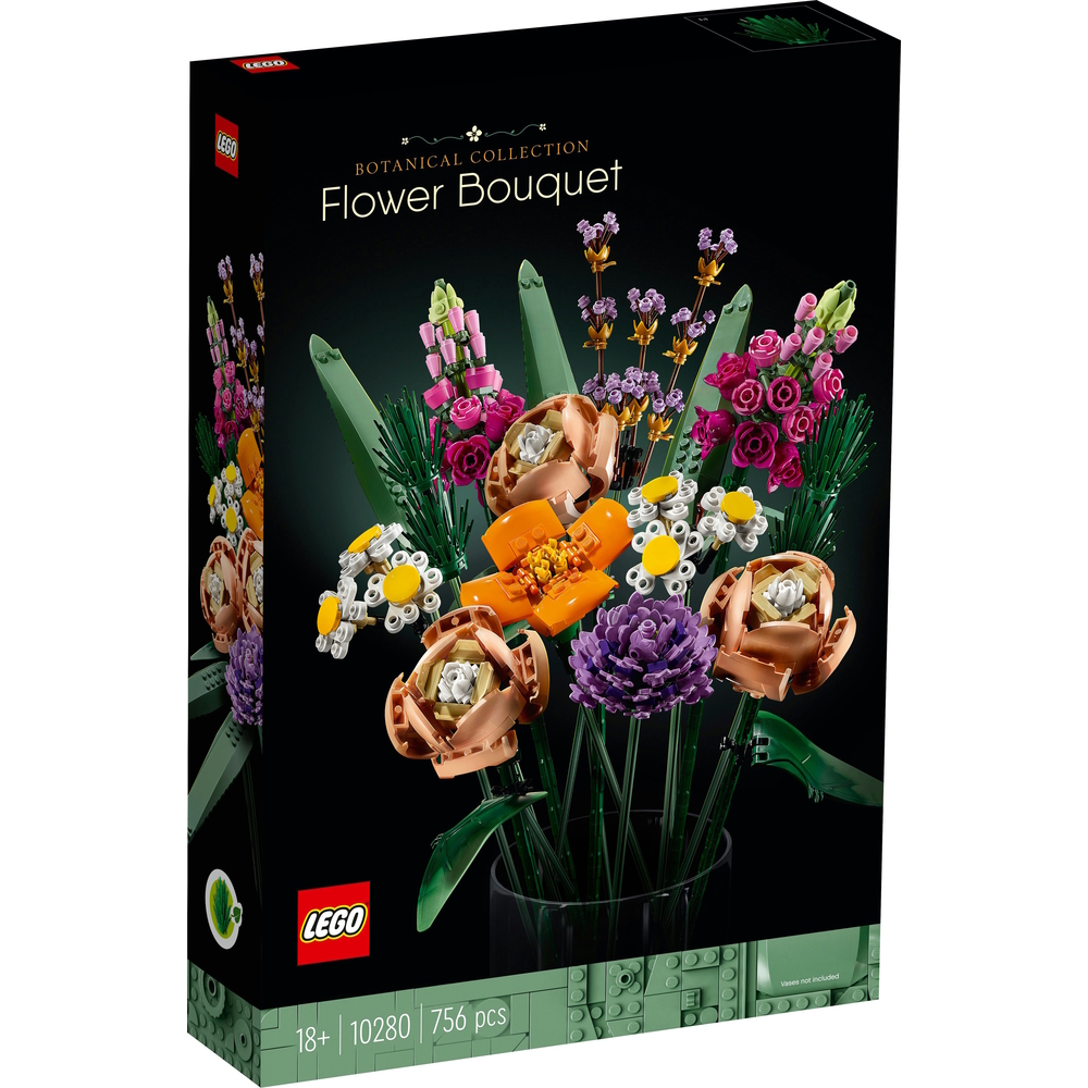 Le bouquet de fleurs, collection Botanicals, 756 pièces - H.38cm