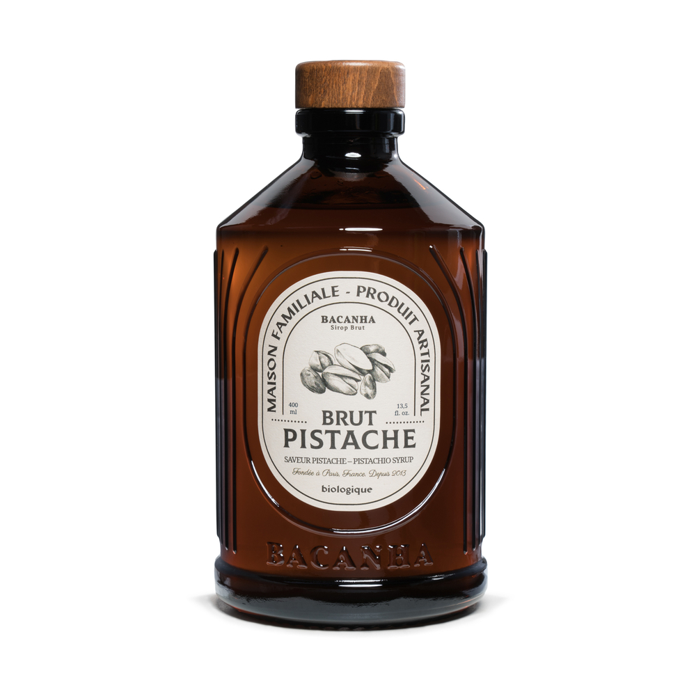 Sirop brut bio à la pistache - 400ml