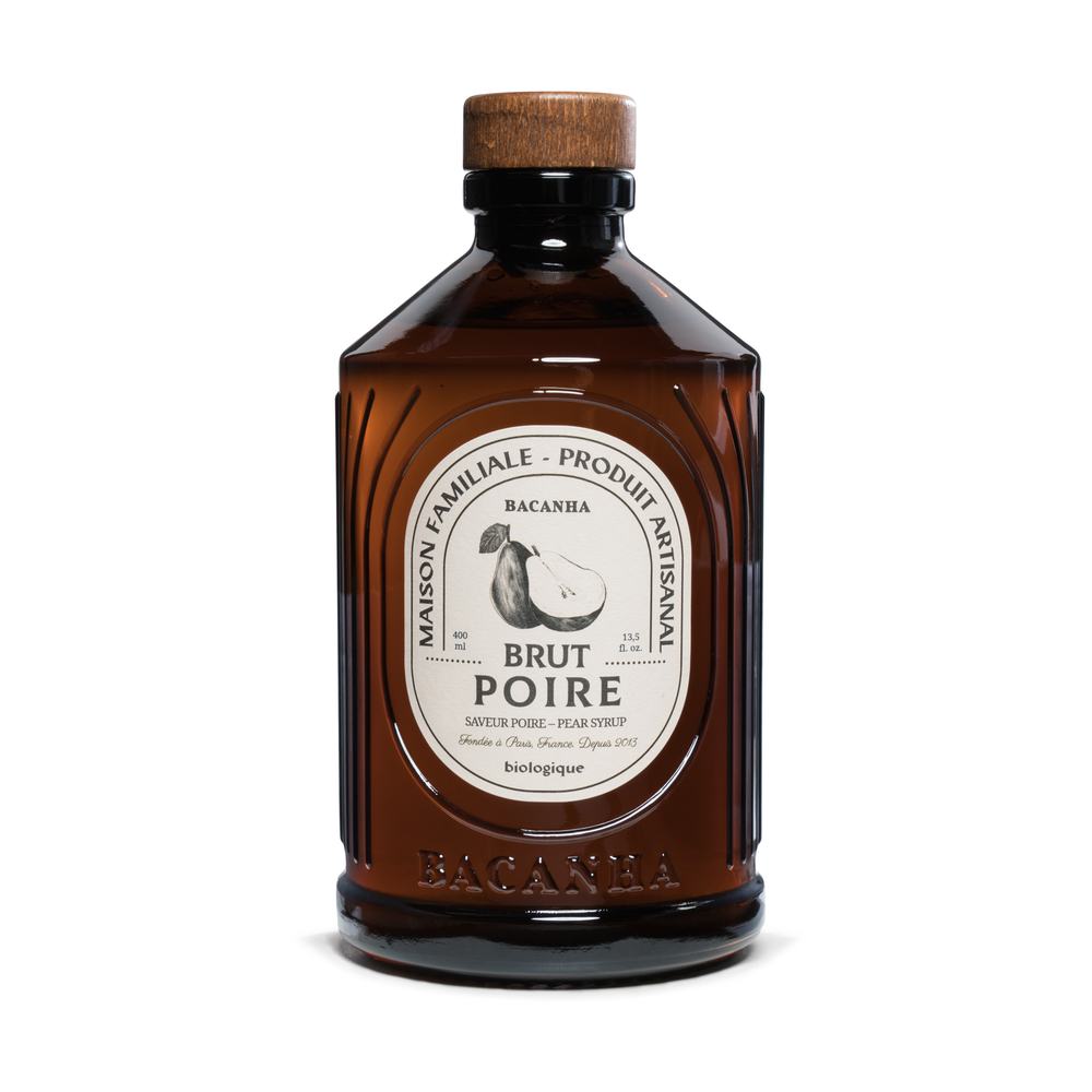 Sirop brut bio à la poire - 400ml
