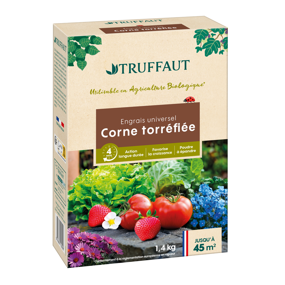 Engrais universel corne torréfiée - 1,4Kg