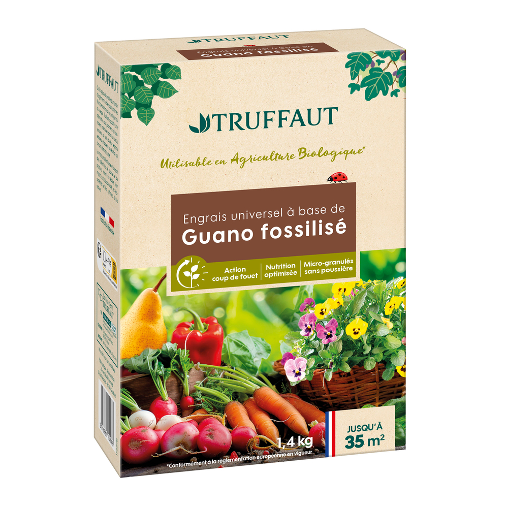 Engrais universel à base de guano fossilisé- 1,4Kg