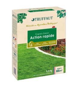 Engrais gazon, action rapide - 3,5Kg