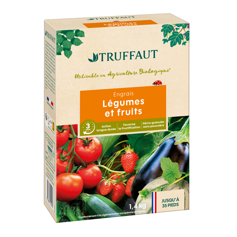 Engrais légumes et fruits - 1,4Kg