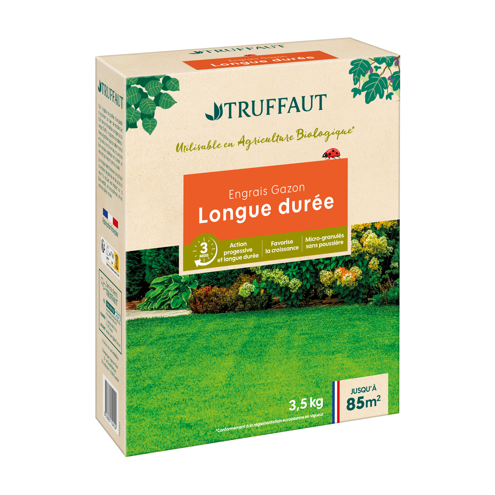 Engrais gazon, longue durée - 3,5Kg