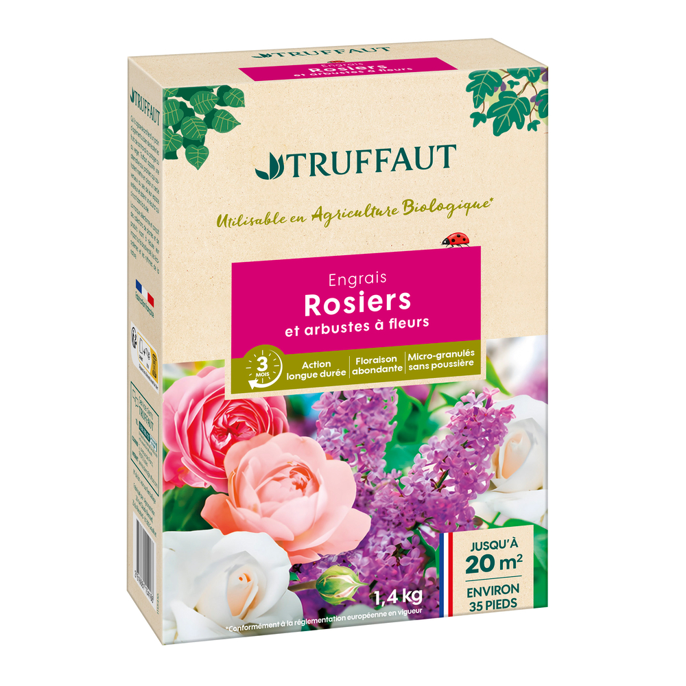 Engrais rosiers et arbustes - 1,4Kg