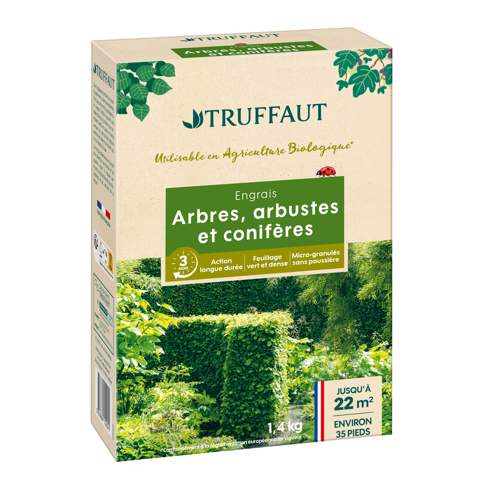 Engrais conifères, arbres et arbustes - 1,4Kg