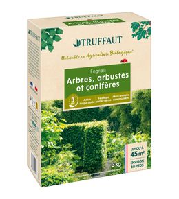 Engrais conifères, arbres et arbustes - 3Kg