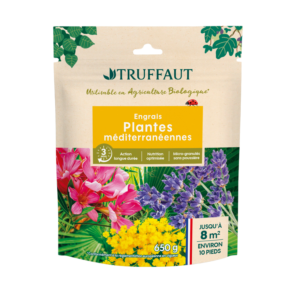 Engrais plantes méditéranéennes - 650Gr