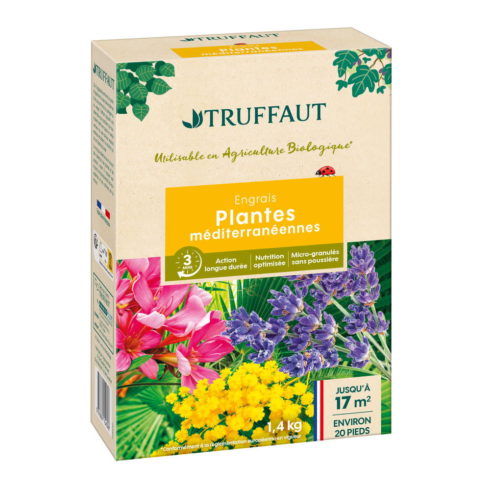 Engrais plantes méditéranéennes - 1,4Kg