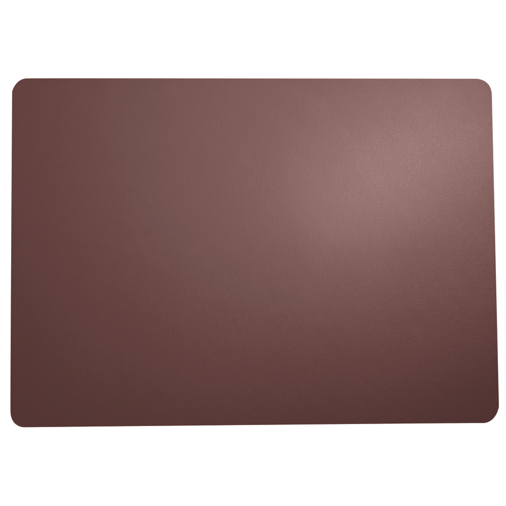 Set de table rectangulaire, coloris prune - L.46xl.33cm